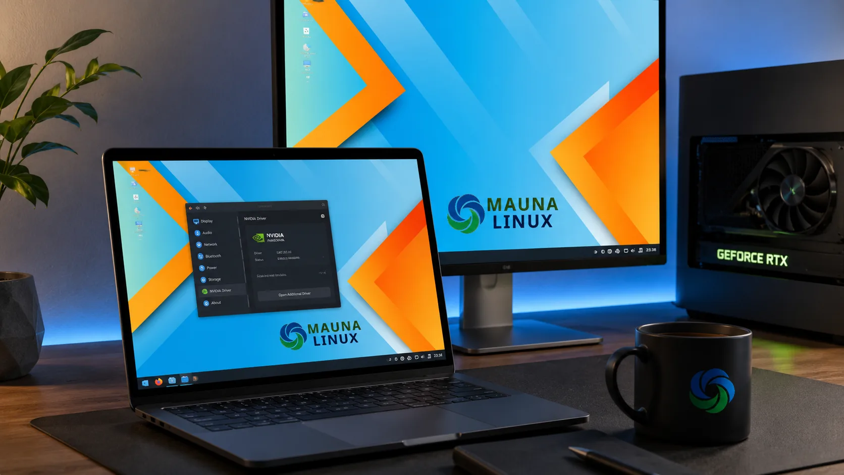 Mauna Linux 25.3 é lançado com utilitário para drivers NVIDIA e base Debian 13.6 2 RJ1BpYaa mauna linux 1