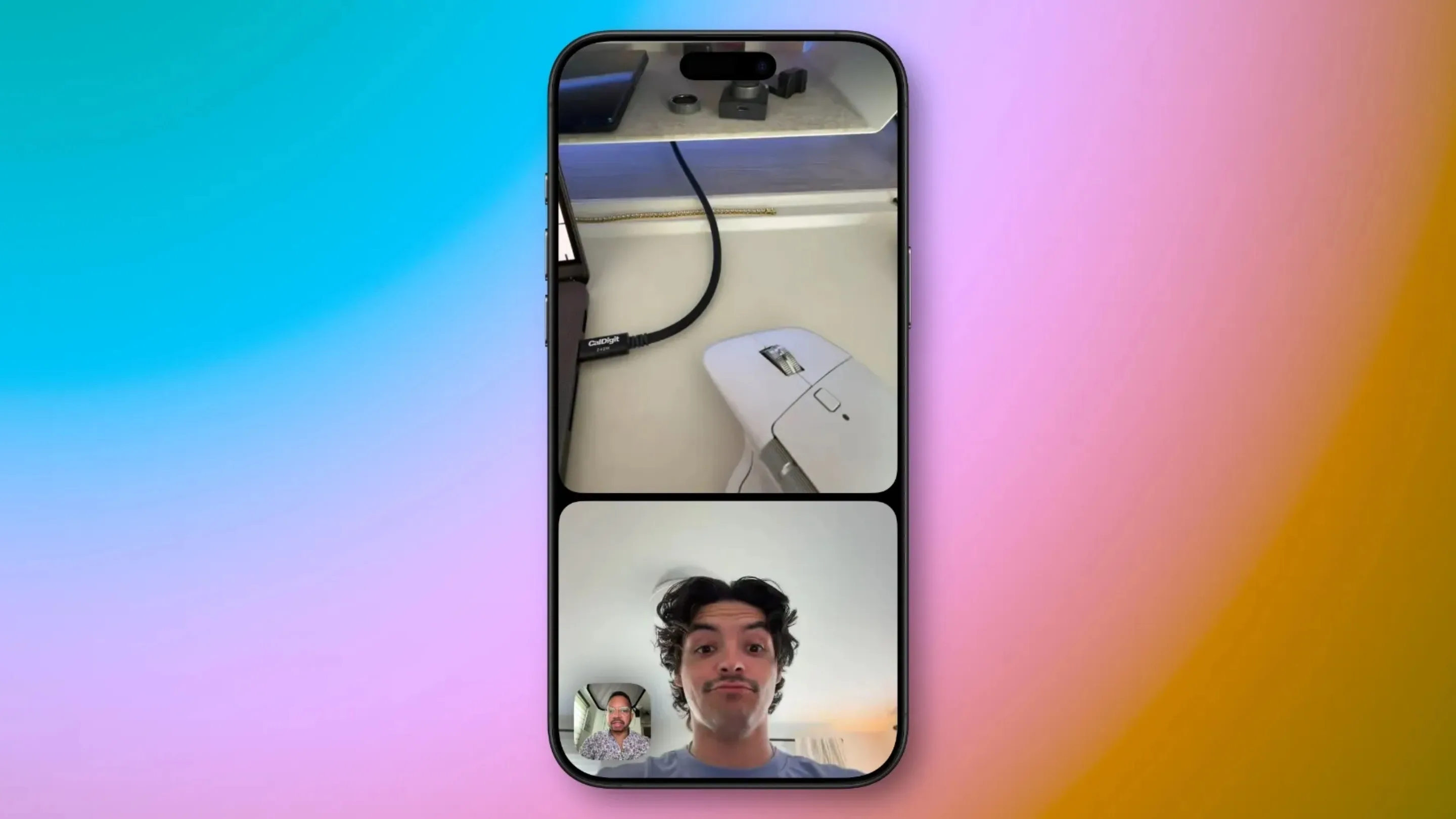Captura Dupla no FaceTime: saiba como usar no iOS 27 2 S3am1Sv9 dupla facetime ios 27