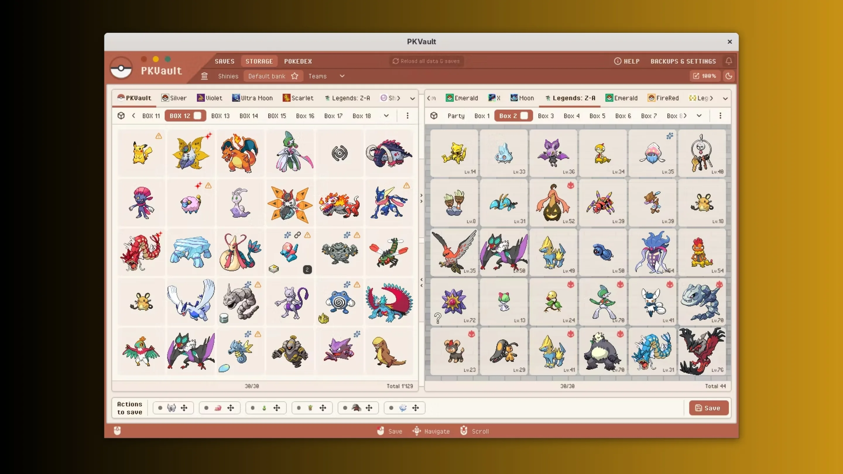 Imagem com a interface do PKValt
