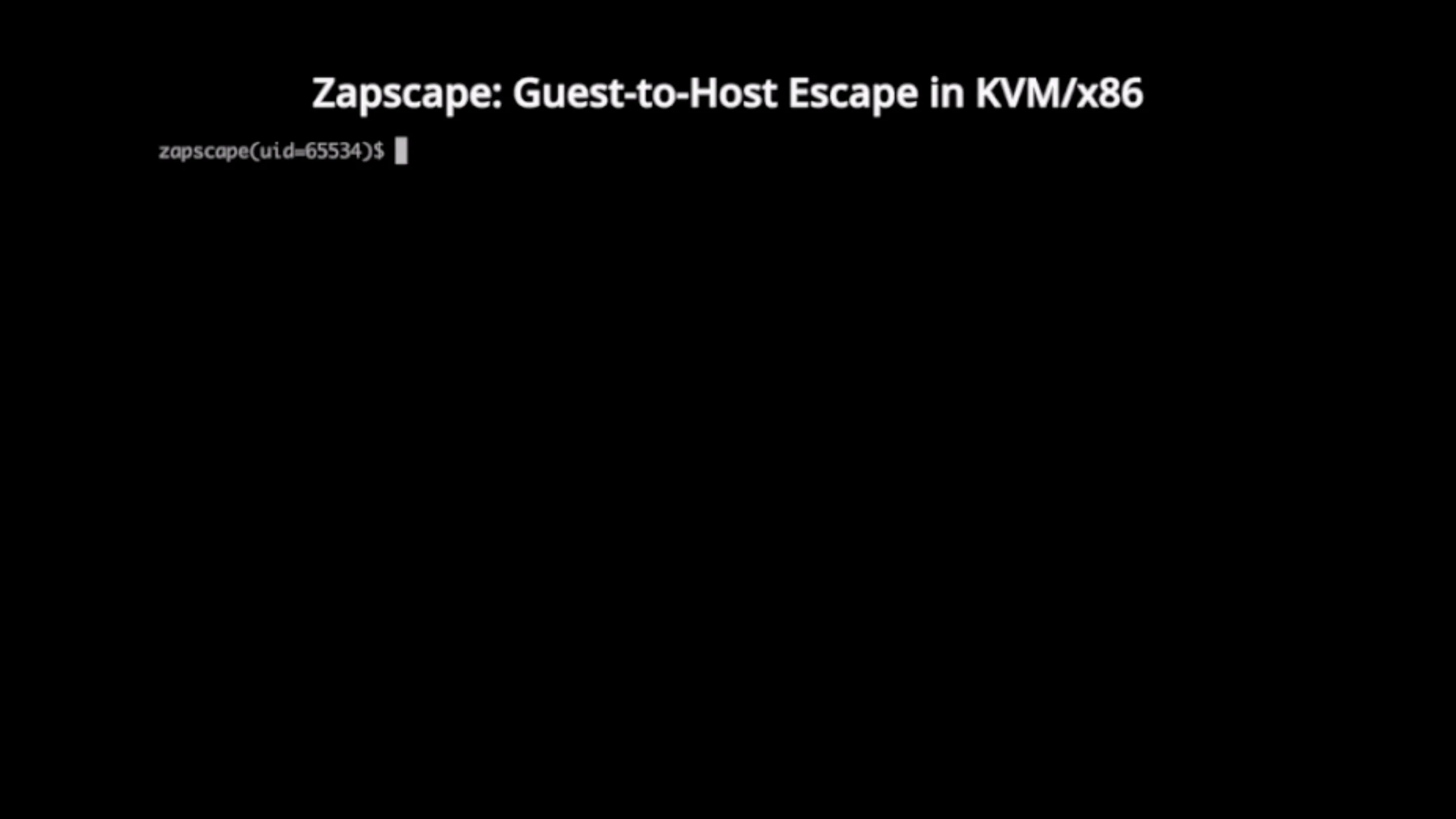 Zapscape no KVM: falha no Linux permite escape de VM 2 aoZ2bRk4 vulnerabilidade zapscape kvm