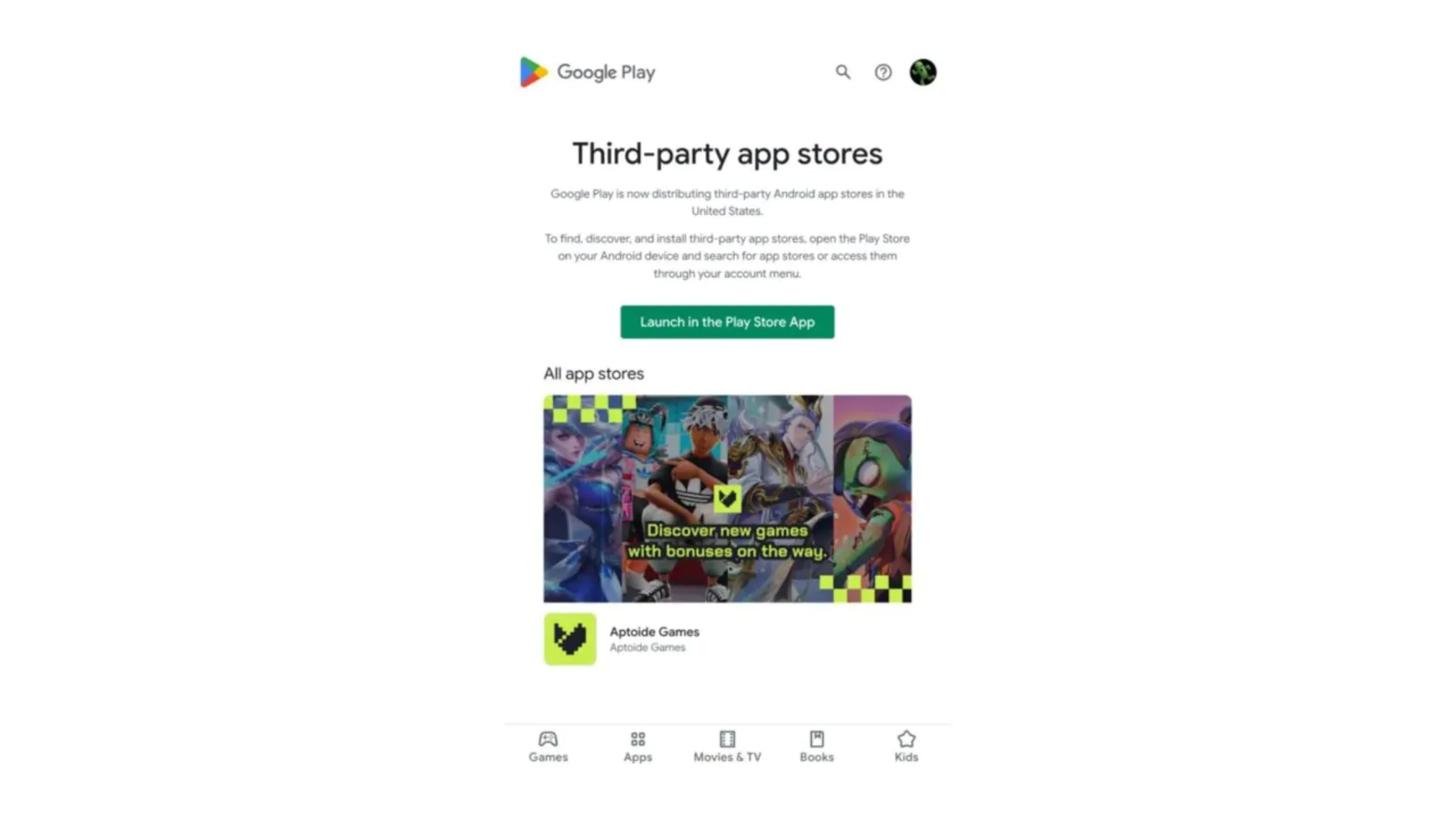 Aptoide Games na Google Play: loja concorrente chega ao Android 2 apCHEK3w games na google play loja concorrente