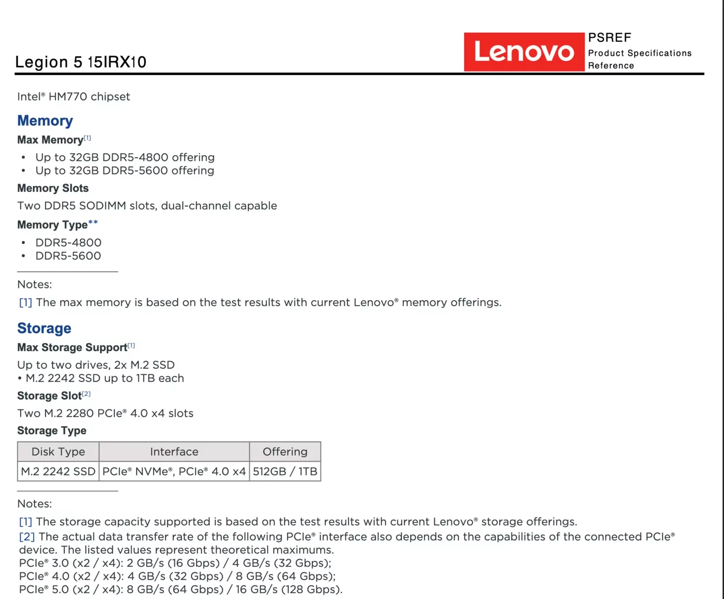 Garantia remove 32 GB de RAM de notebook gamer Lenovo devido a limite de especificação oficial 2 gA8FiUSj image 14