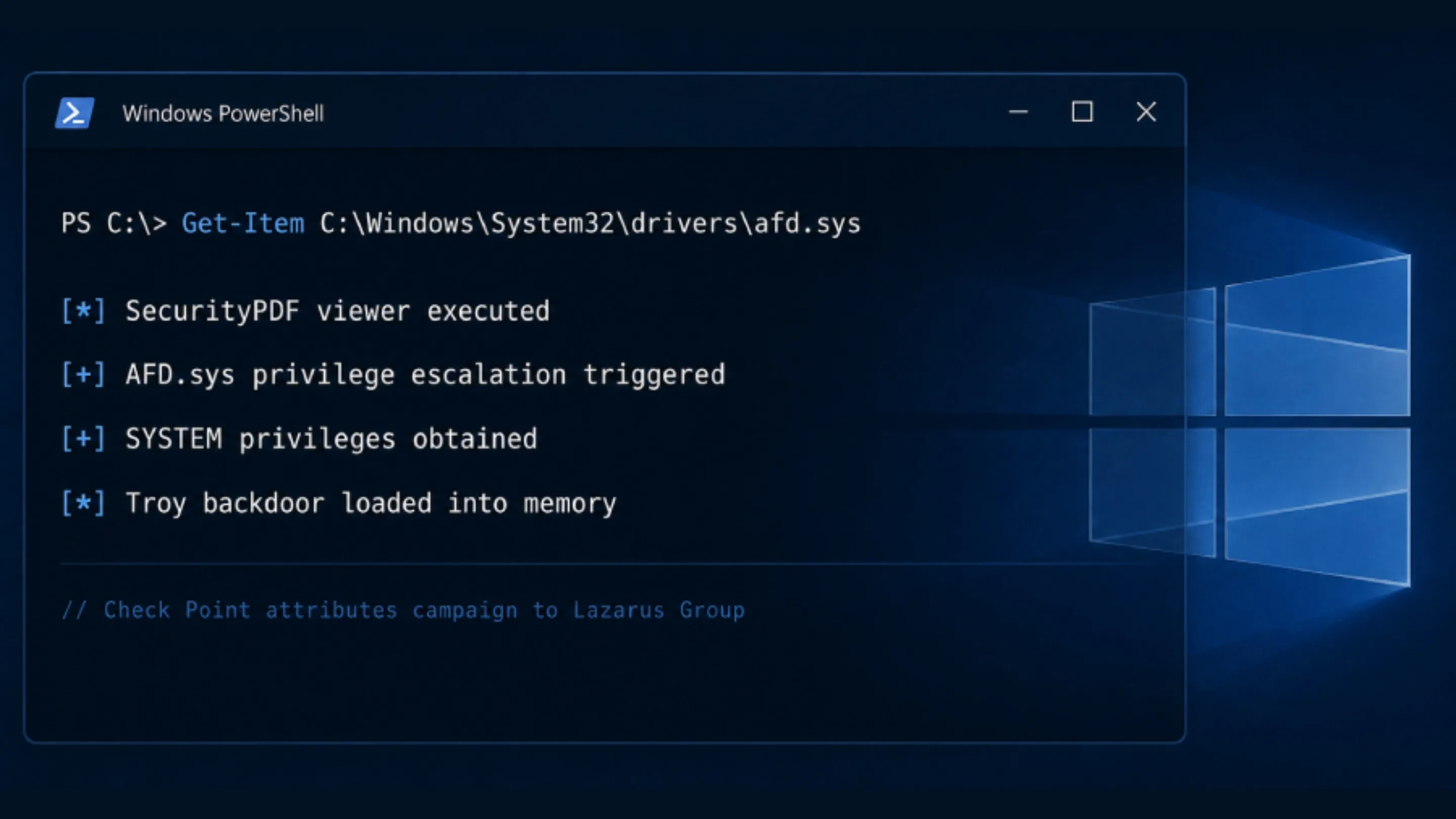 Lazarus explora zero-day no Windows e mira o Brasil 2 hCLnSNSe zero day windows ataque brasil