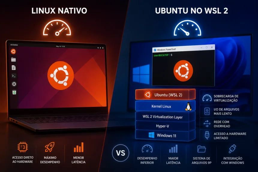 pxQd8eDz wsl 2 vs linux nativo desempenho