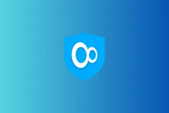 Imagem com a logomarca do VPN Unlimited