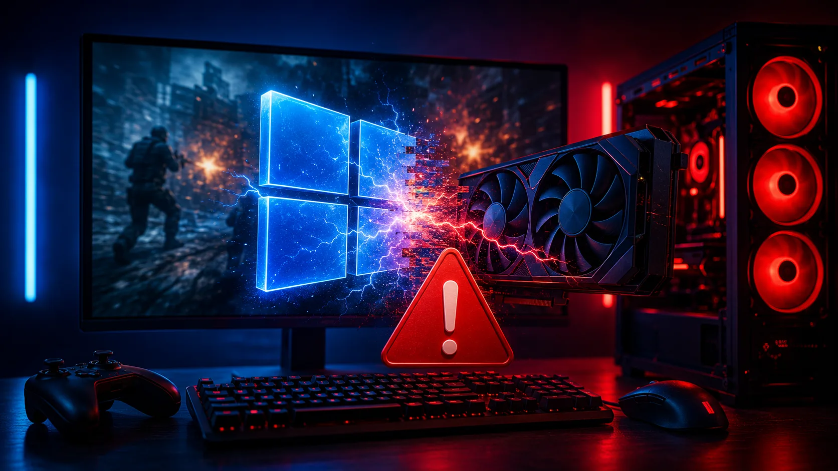 Atualização KB5121003 do Windows 11 trava jogos por conflito com driver de terceiros