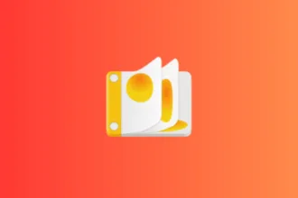 Imagem com a logomarca do Flipbook