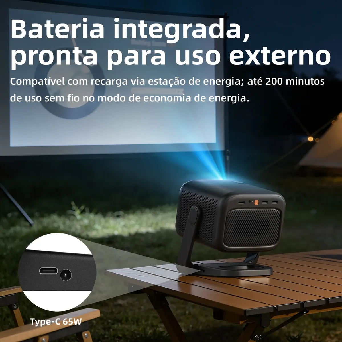 Bettdow AC1095: o projetor portátil que une som de cinema, automação inteligente e Google TV 3 xhR0eCnS d nq np 2x 962798 mlb110824775903 042026 f projetor 2k verdade dlp 800ansi googletv nfc bateria usbc 1