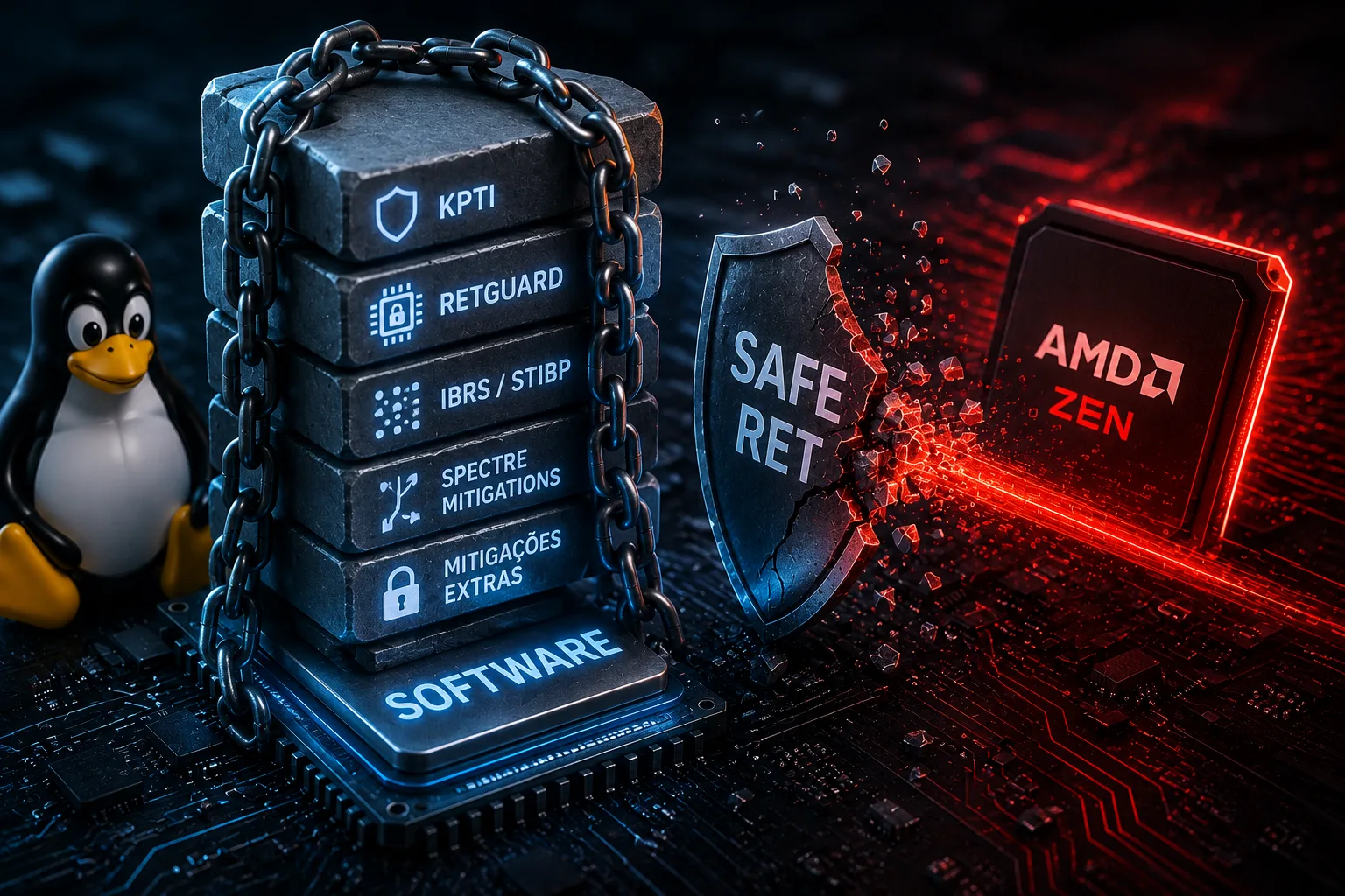 O fardo das mitigações em software e a fragilidade do Safe RET na arquitetura AMD Zen