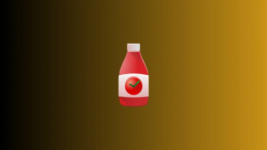 Imagem com a logomarca do Ketchup