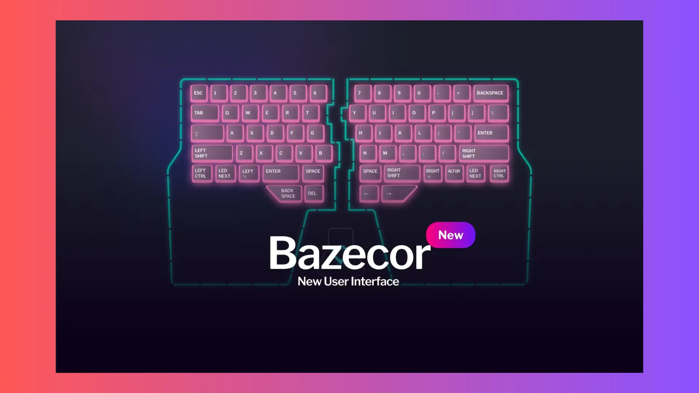 Instale o Bazecor, um configurador gráfico para os teclados Dygma Raise e Defy, no Ubuntu, Fedora, Debian e outras distribuições Linux com Flatpak 2 Imagem com a interface do Bazecor