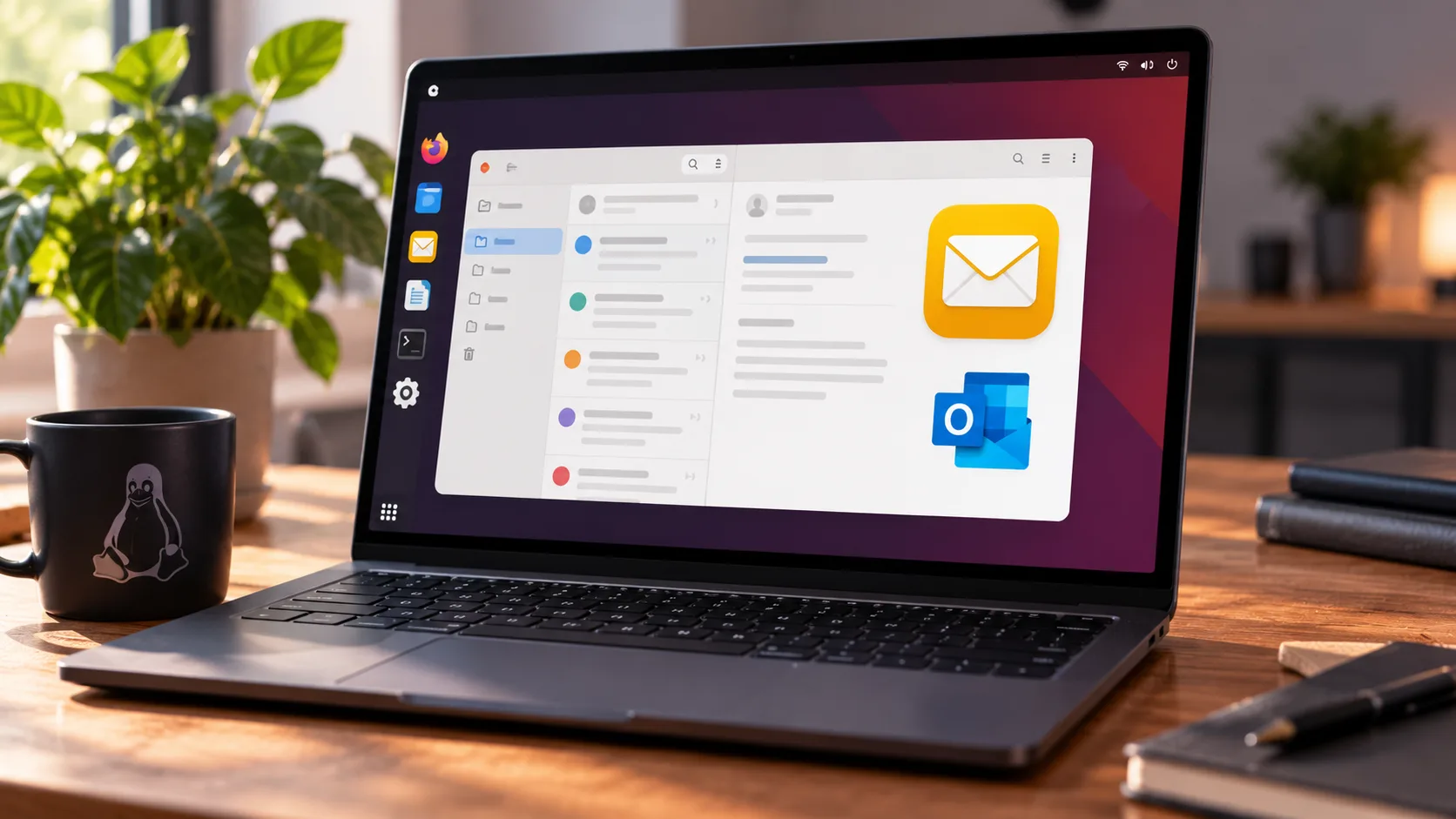 CoABuGWN novo cliente email linux fork geary 1