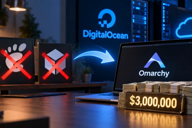 D32hZzun digitalocean cancela patrocinio gnome flathub investe omarchy