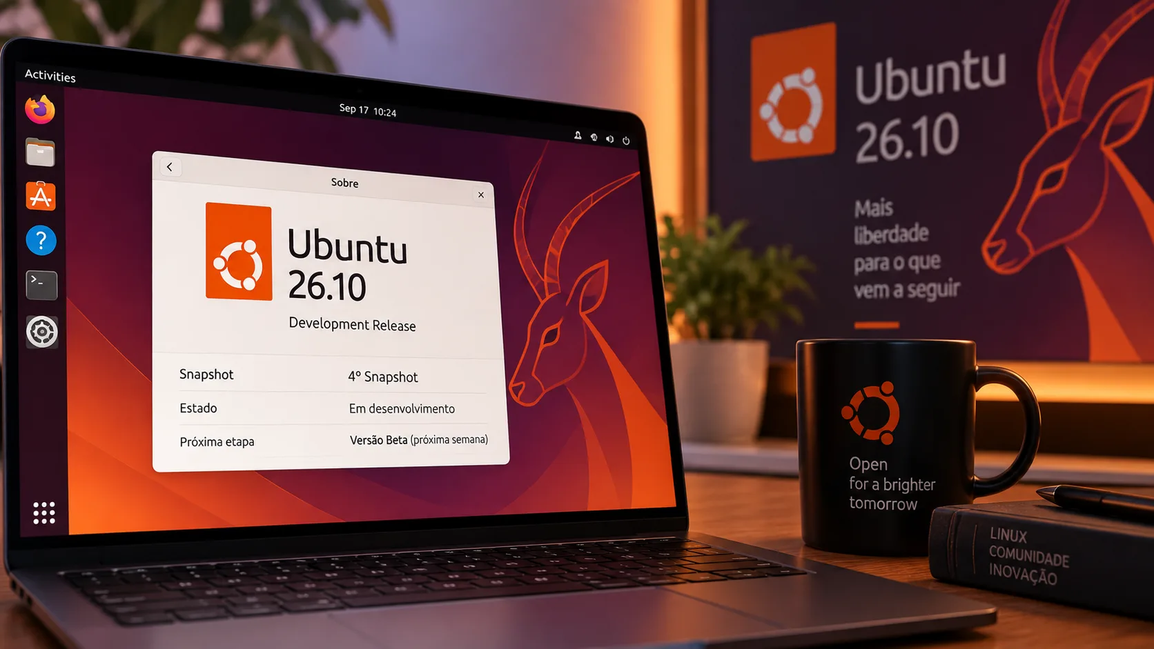 Canonical lança 4º Snapshot do Ubuntu 26.10; versão Beta chega na próxima semana 2 EF1C9RQl 26 10 snapshot 4 lancamento 1