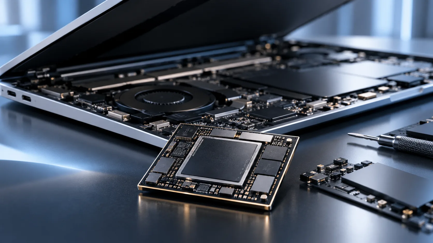 GPME4ozG linux suporte inicial apple a18 pro macbook neo 1