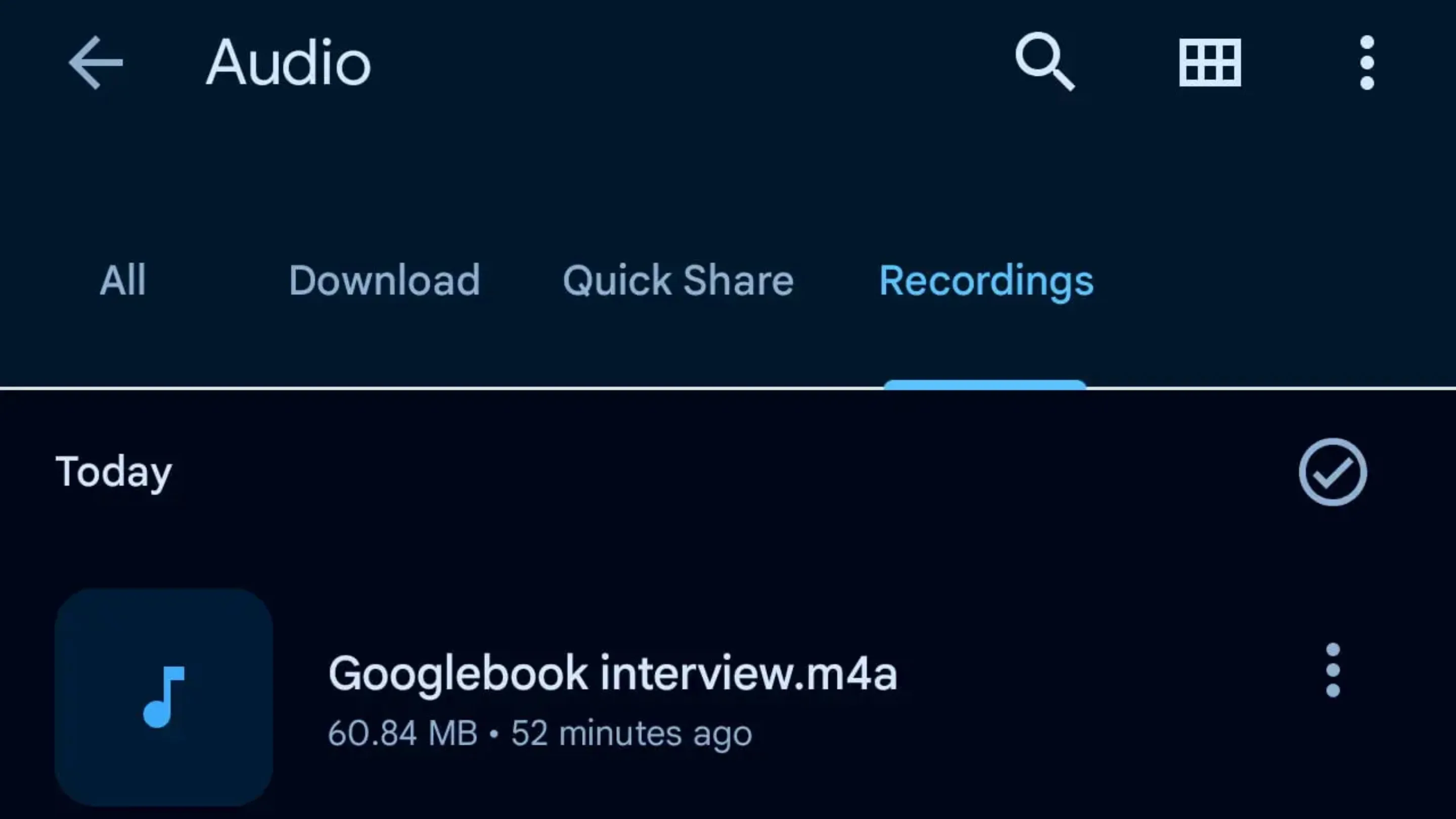 Pixel Recorder facilita acesso a áudios no gerenciador do Android