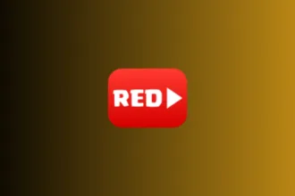 Imagem com a logomarca do Red