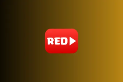 Imagem com a logomarca do Red