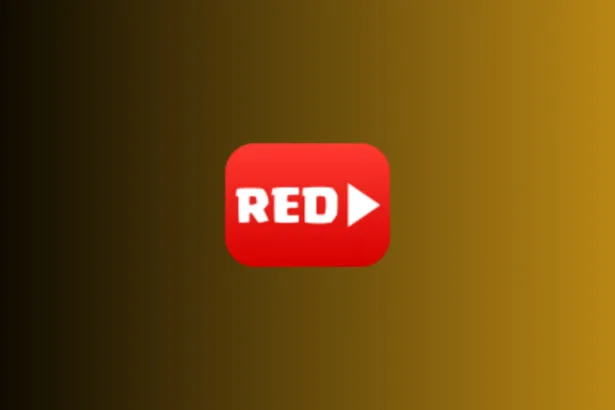 Imagem com a logomarca do Red