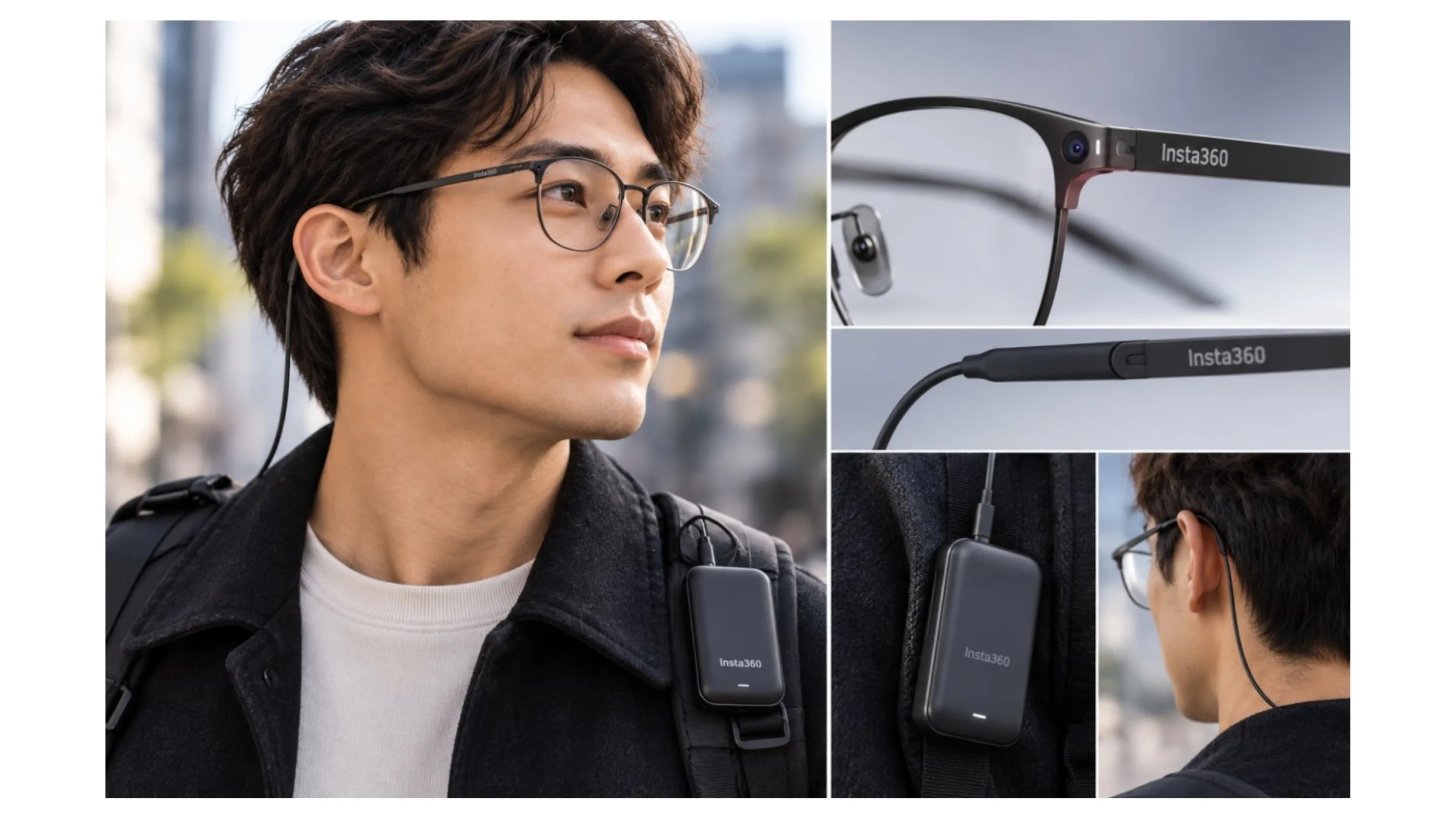 Insta360 prepara óculos inteligentes com IA e bateria externa 2 NXobcgp2 oculos inteligentes com ia