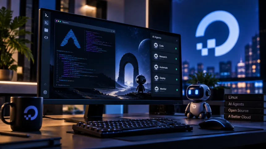 NajYkqlU digitalocean investe omarchy linux ia