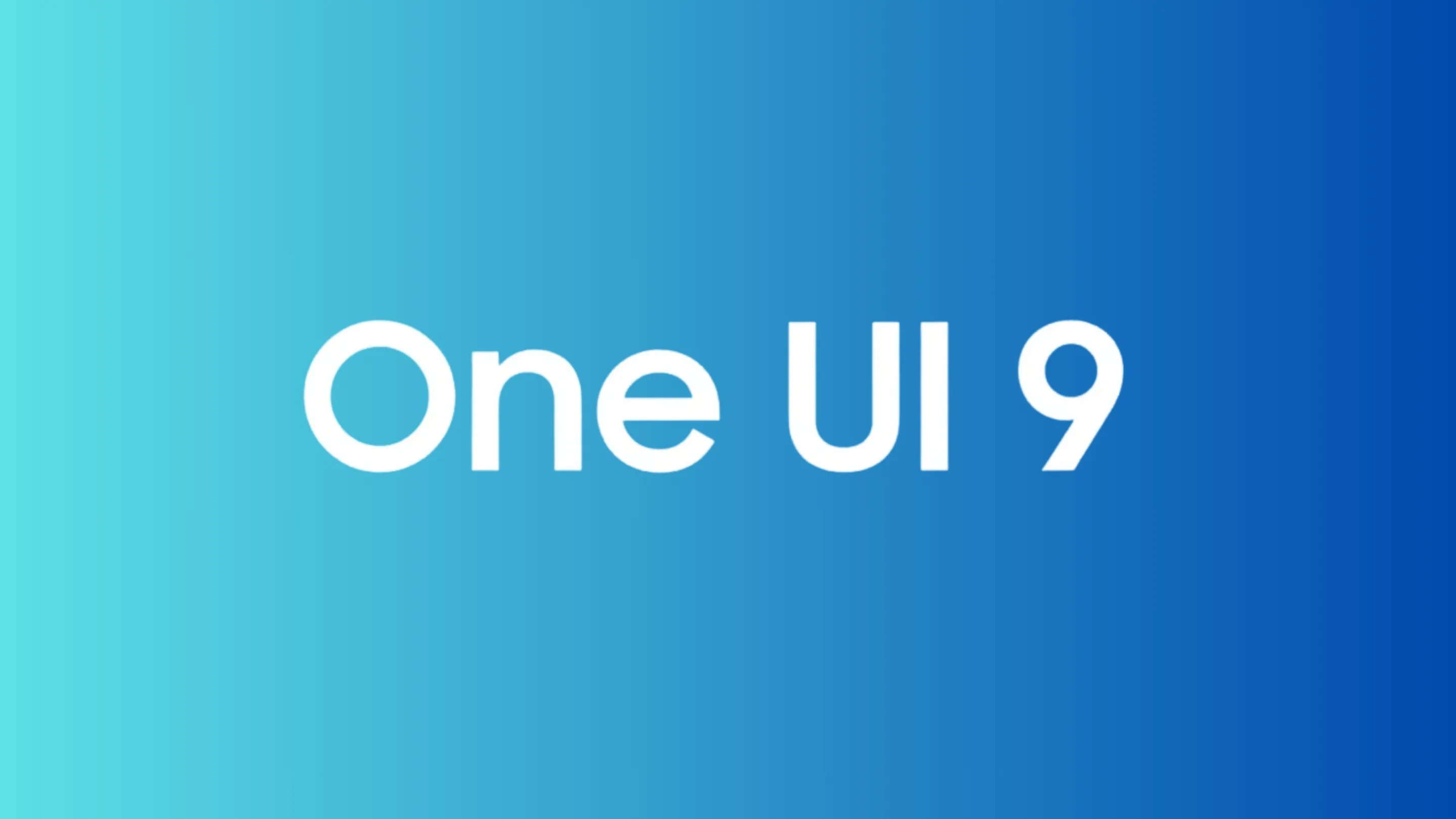 One UI 9