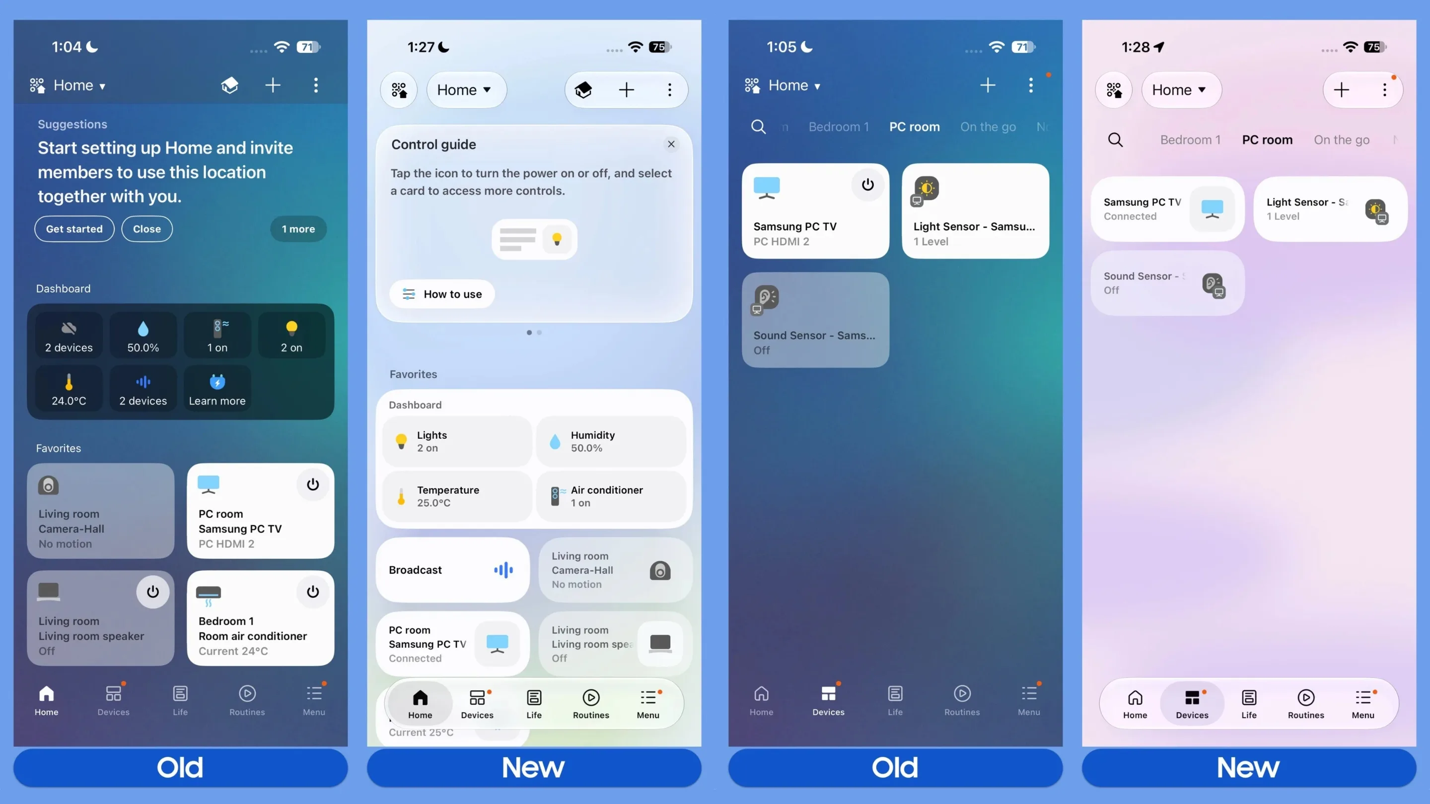 Samsung lança novo SmartThings no iOS antes dos celulares Galaxy 2 TorB3tTR smartthings nova interface ios iphone