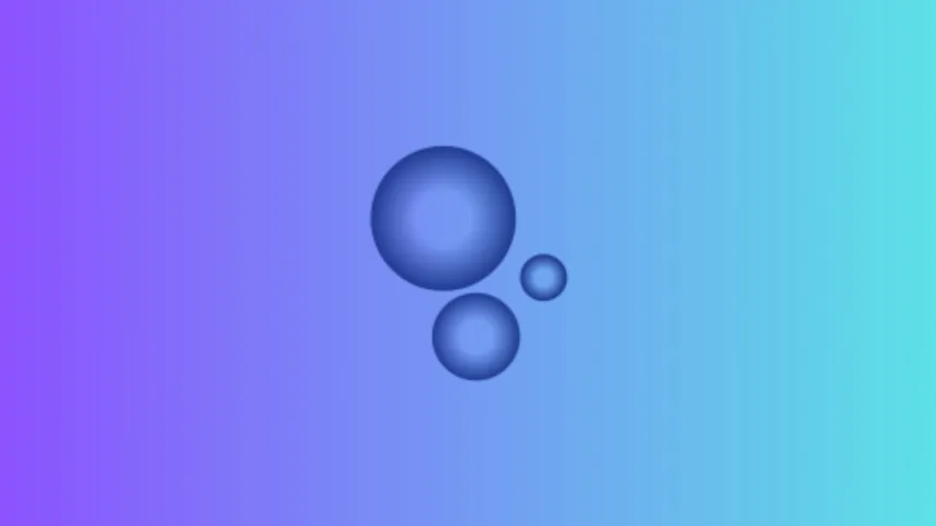Imagem com a logomarca do Bubbles