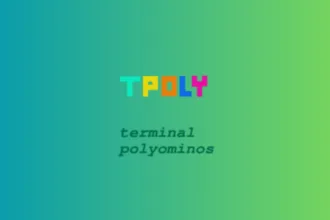 Imagem com a logomarca do terminalpolyominos