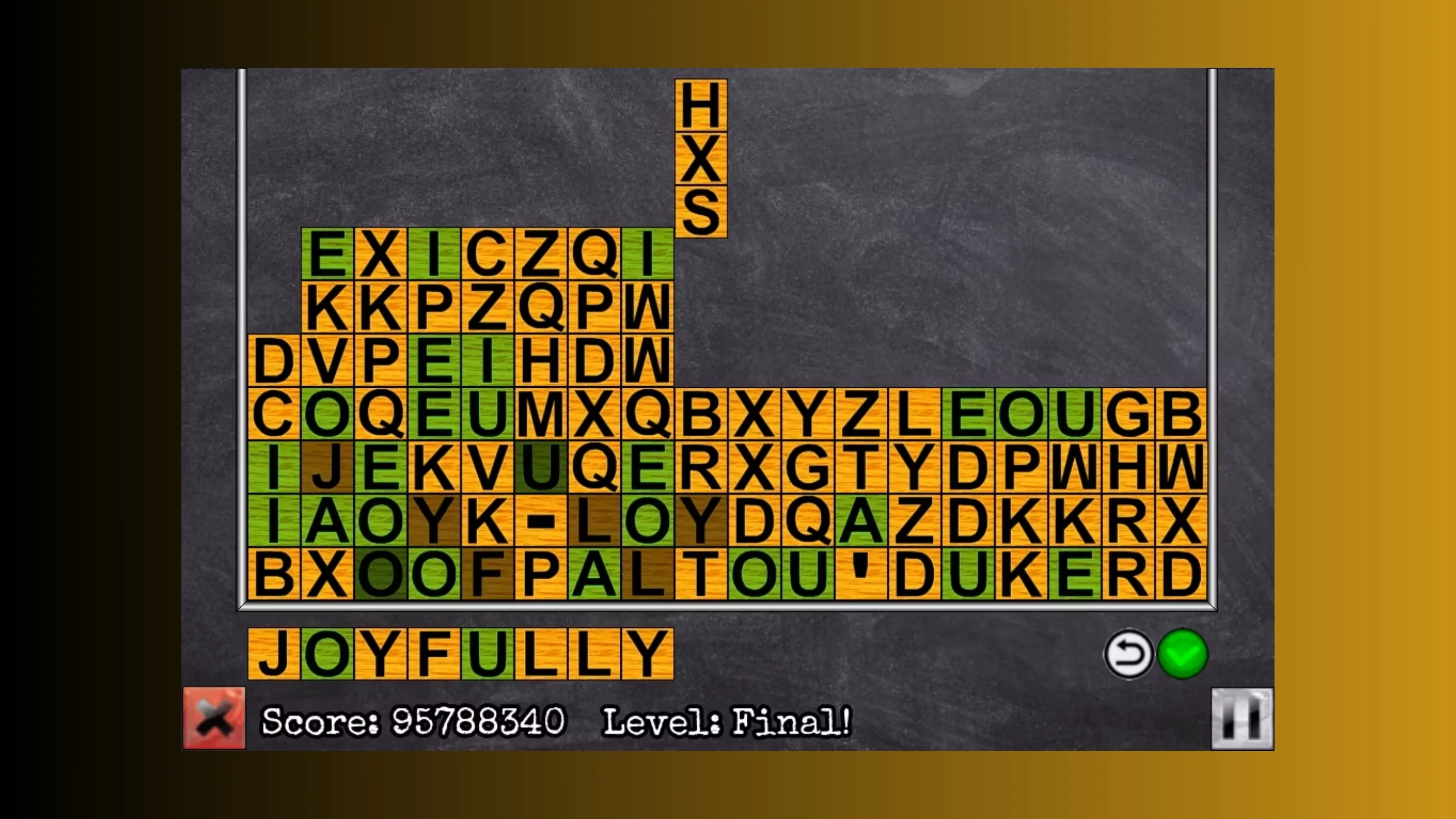 Instale o LettersFall 110%, um jogo educativo de ortografia em inglês, no Ubuntu, Fedora, Debian e outras distribuições Linux com Flatpak 2 Imagem com a interface do Lettersfall