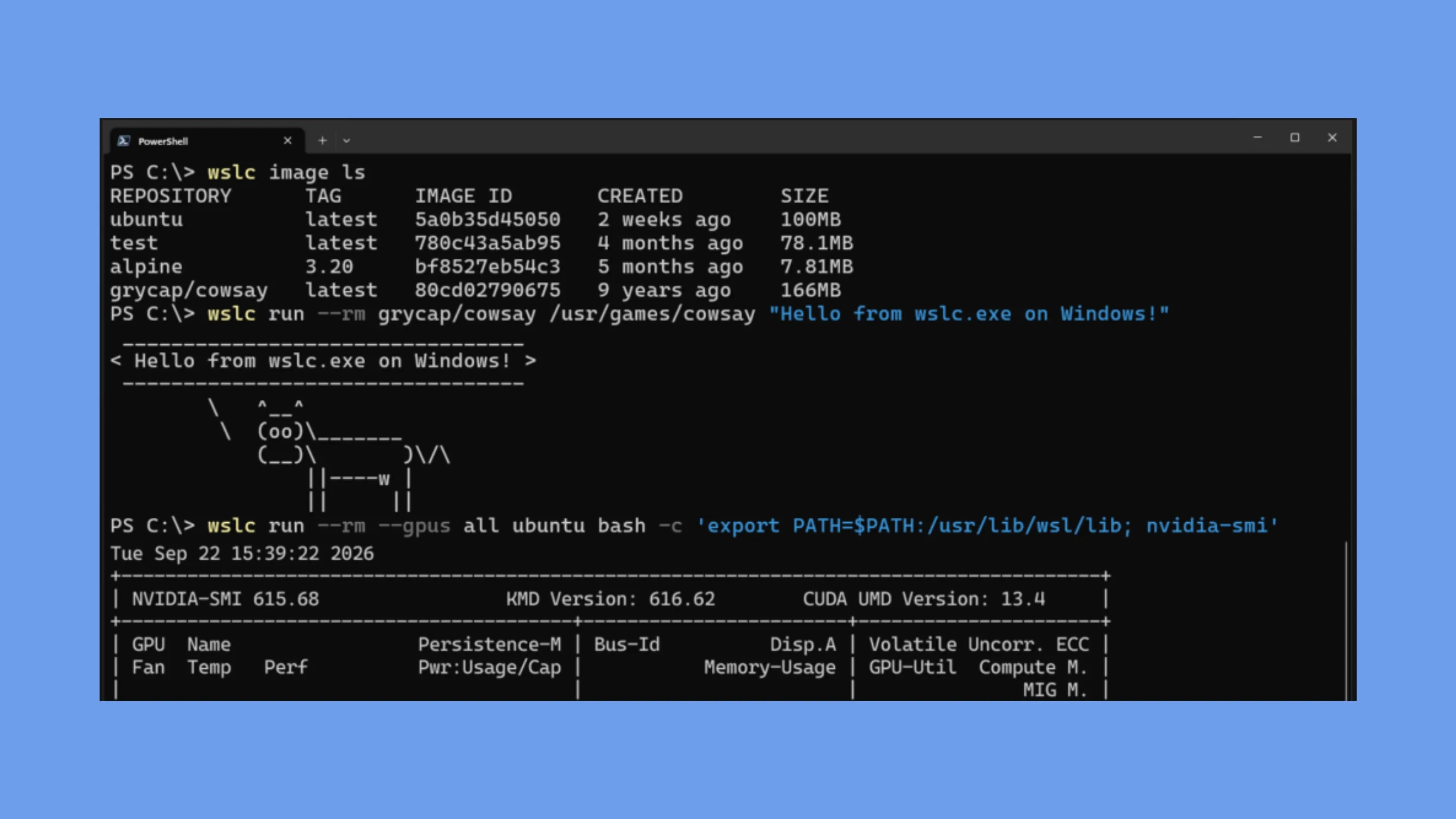 lnUoys9J conteineres linux no wsl disponibilidade geral