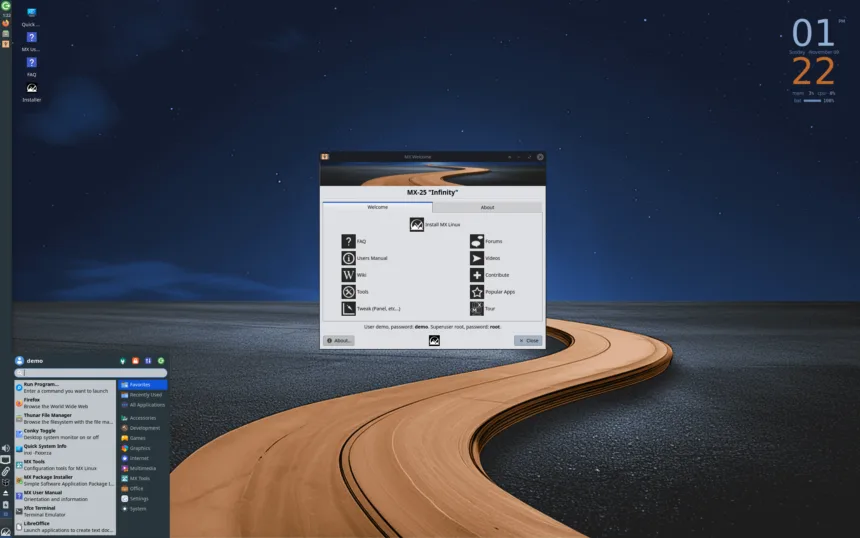 nyR9th34 mx linux 25 3 lancamento novidades
