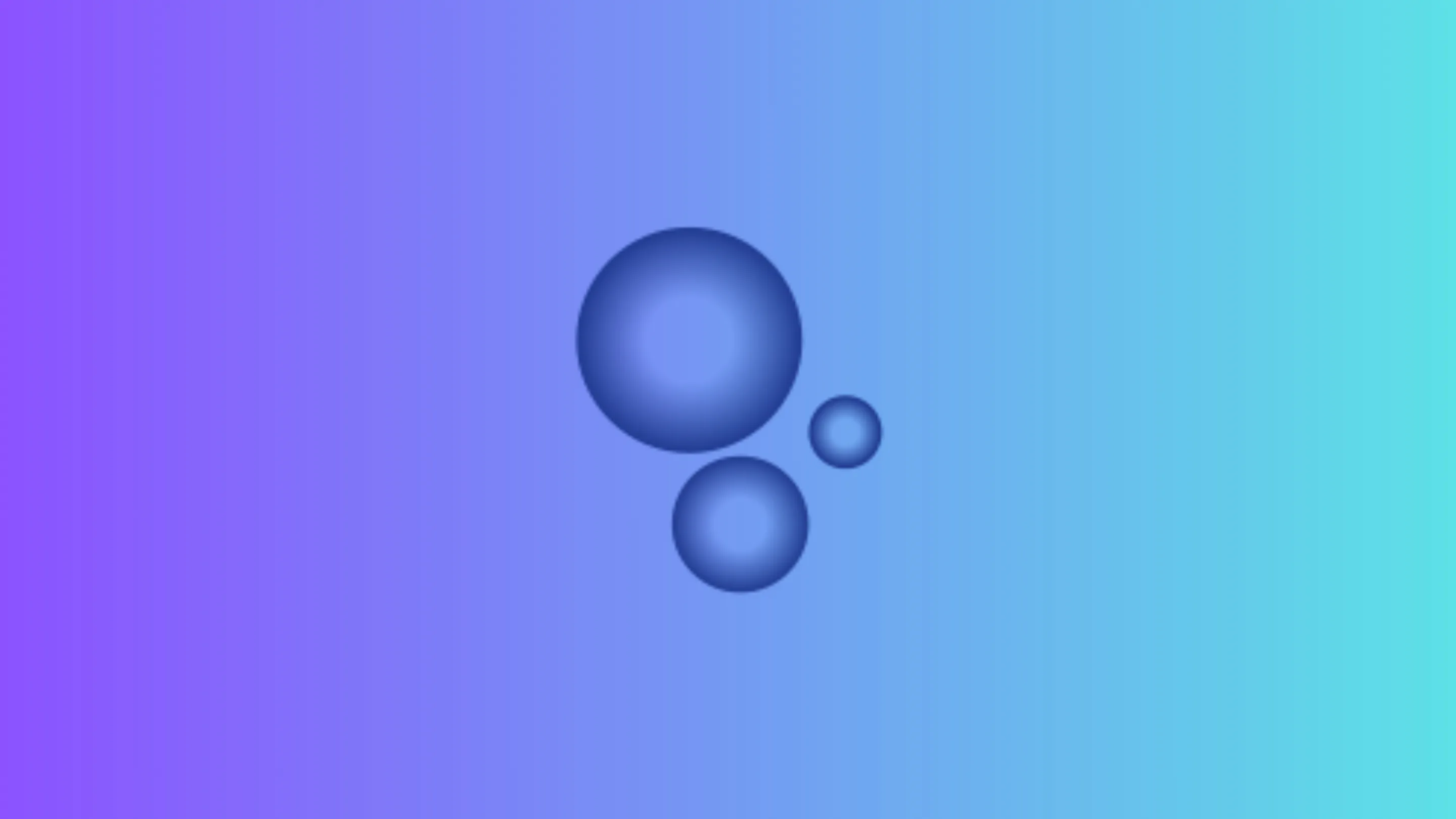 Imagem com a logomarca do Bubbles