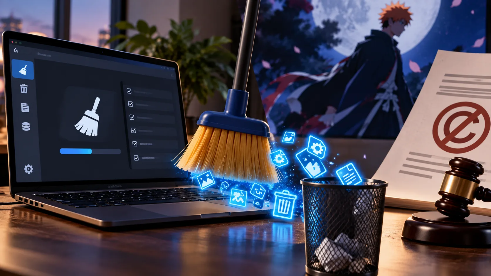 BleachBit é alvo de DMCA bizarro após ser confundido com anime japonês