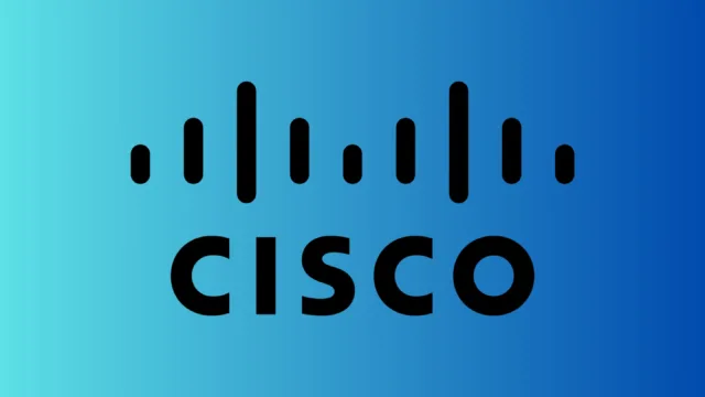 Imagem com a logmarca da Cisco