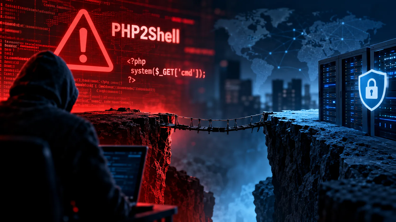 O abismo entre o alarme e a realidade na exploração das vulnerabilidades PHP2Shell