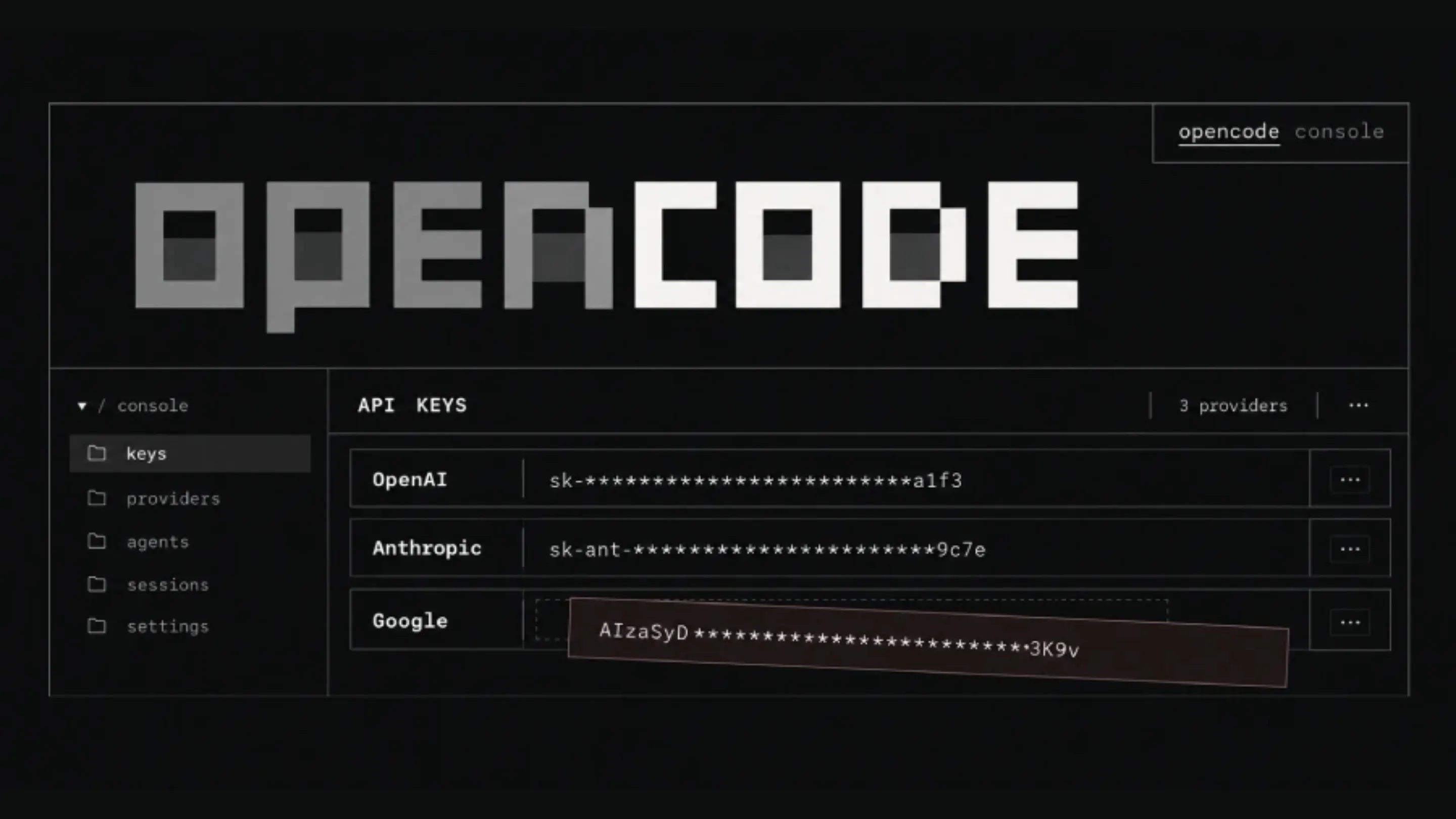 Falha no OpenCode Console expõe chaves de API de IA 2 5fHR3EmX falha seguranca opencode console chaves api