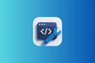 Imagem com a logomarca do DevT Pro
