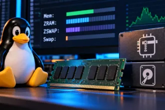 BQ2aqZTh cram linux memoria comprimida sem overhead swap
