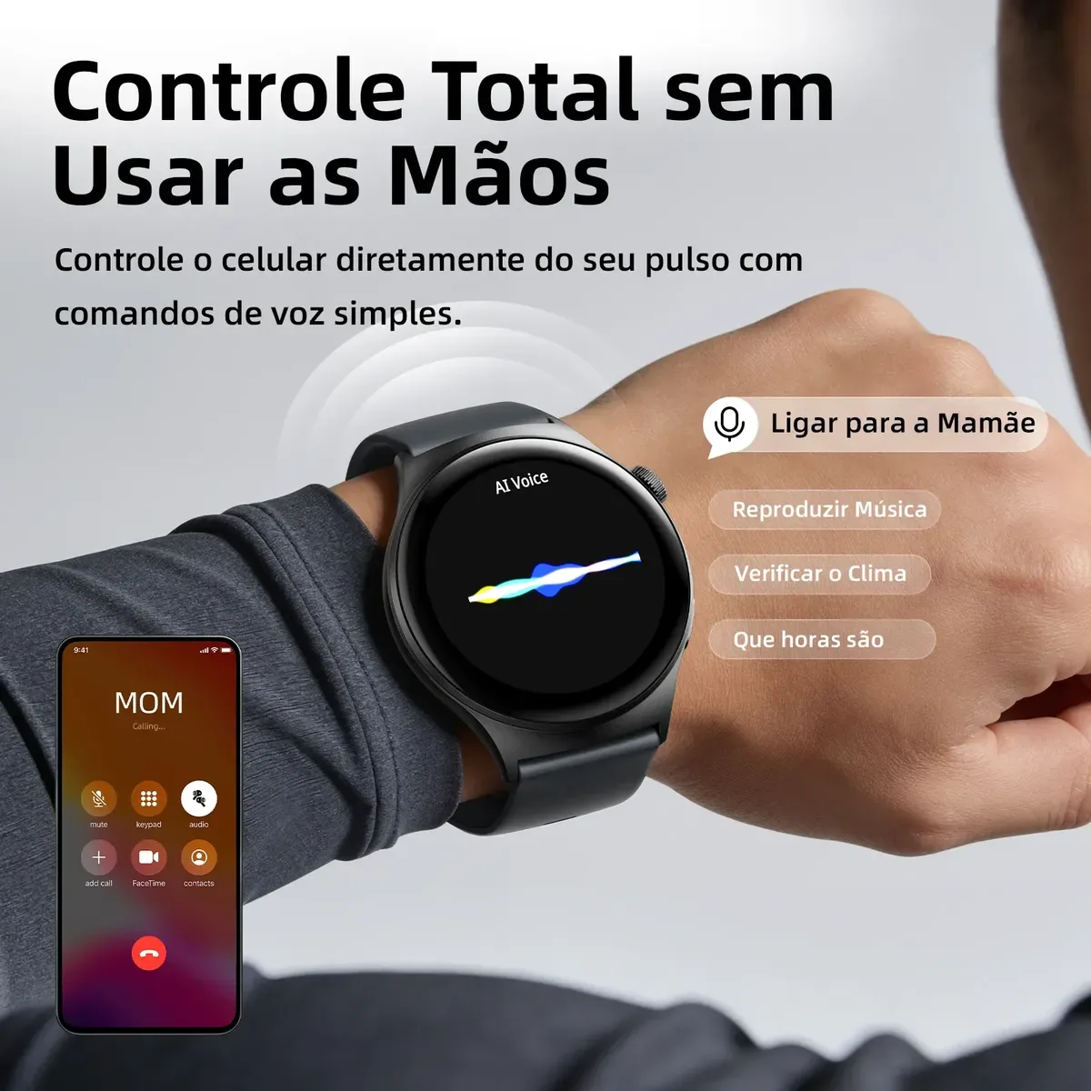 Relógio inteligente Bettdow FB060 traz tela de 1,39 polegada e chamadas por Bluetooth 6 image 20