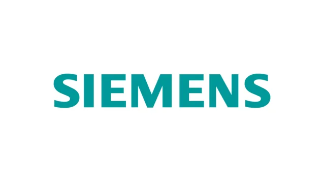 Imagem com a logomarca da Siemens