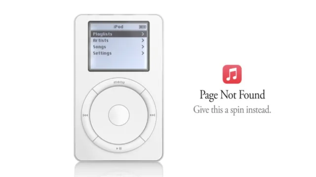 Eu7gJR3J 25 anos do ipod easter egg apple music