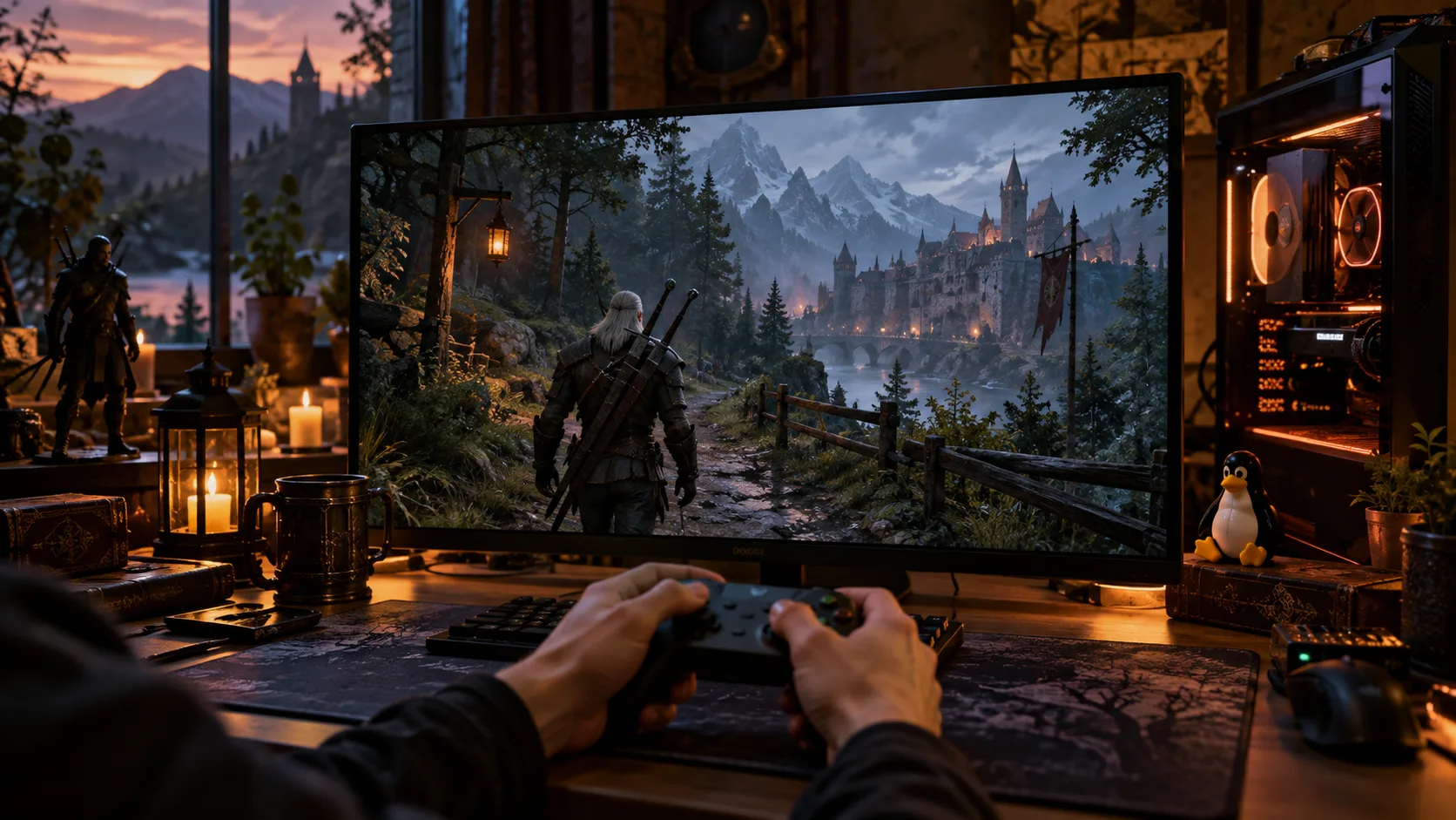 K1yv6LH4 cachyos 11 0 20261005 witcher 3 linux 1