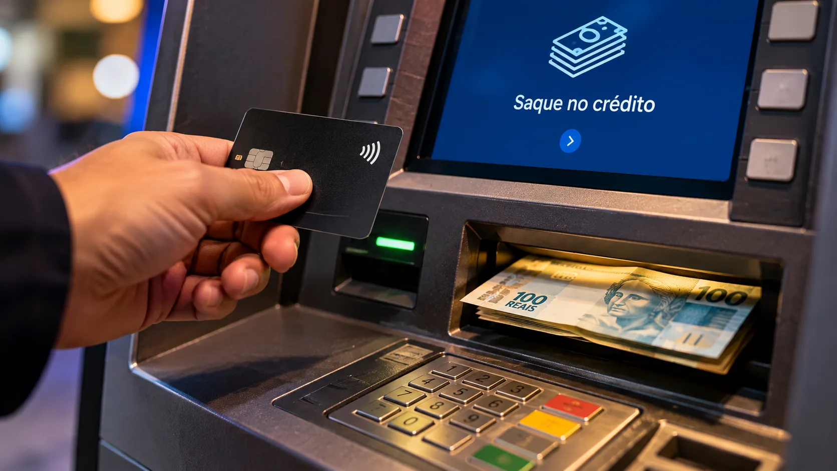 Como usar o crédito do cartão para obter dinheiro em espécie