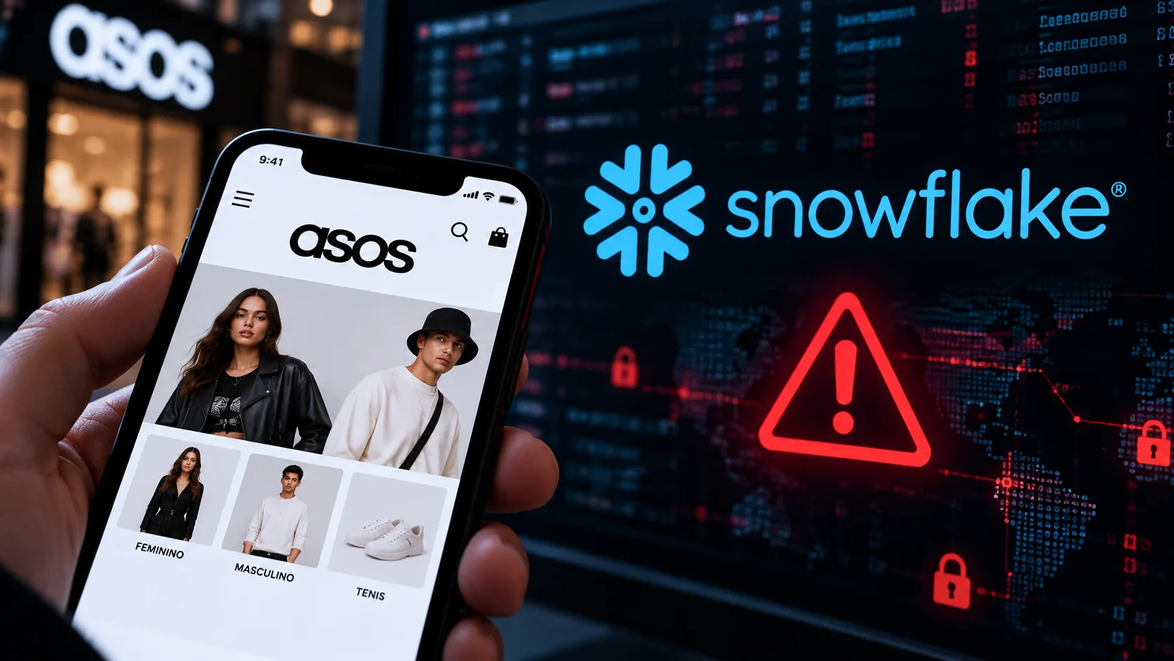 asos notificacao app snowflake