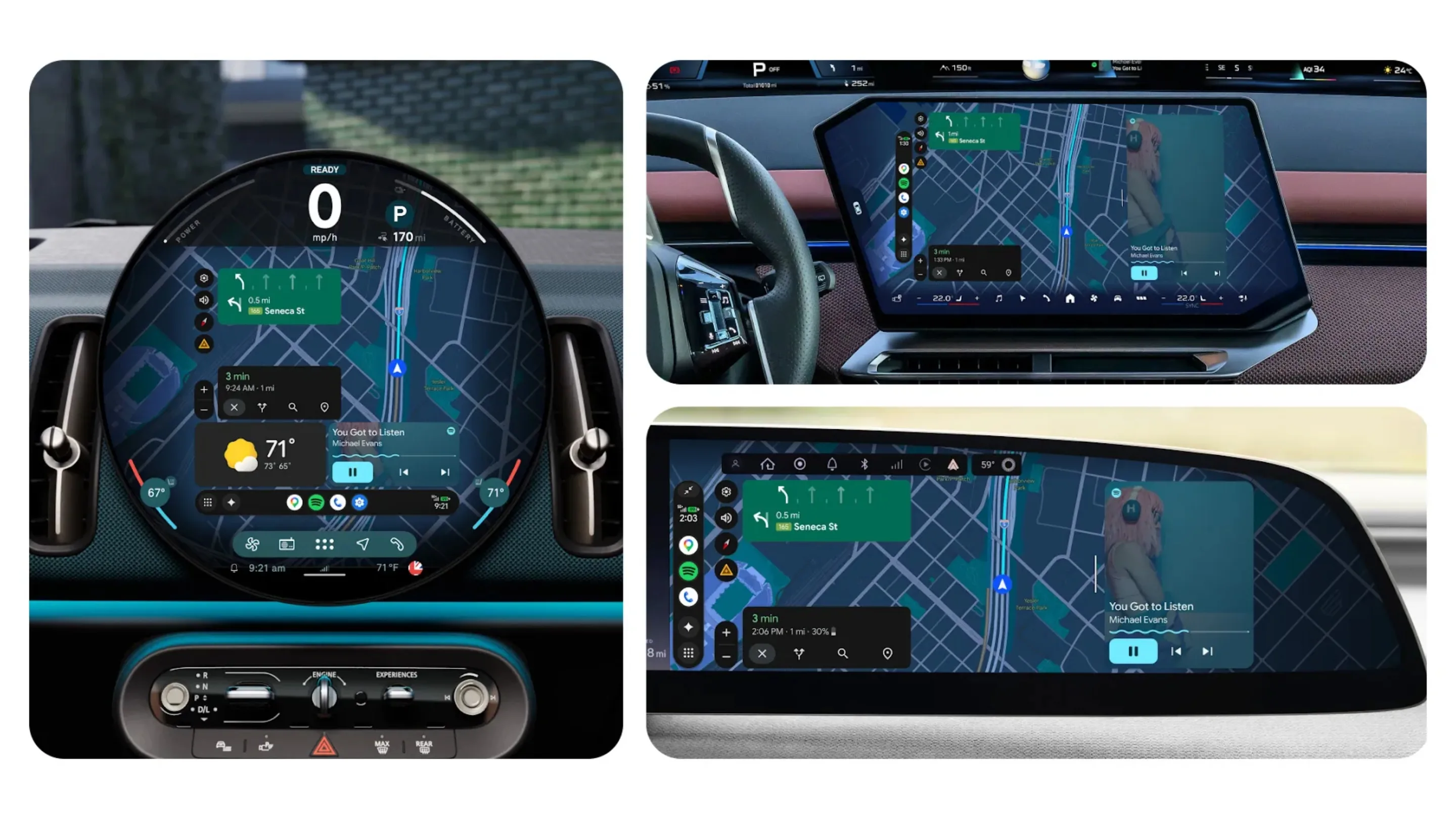 Android Auto 18.0: pistas da interface Cielo 2 cBFl9Rik auto 18 0 interface cielo