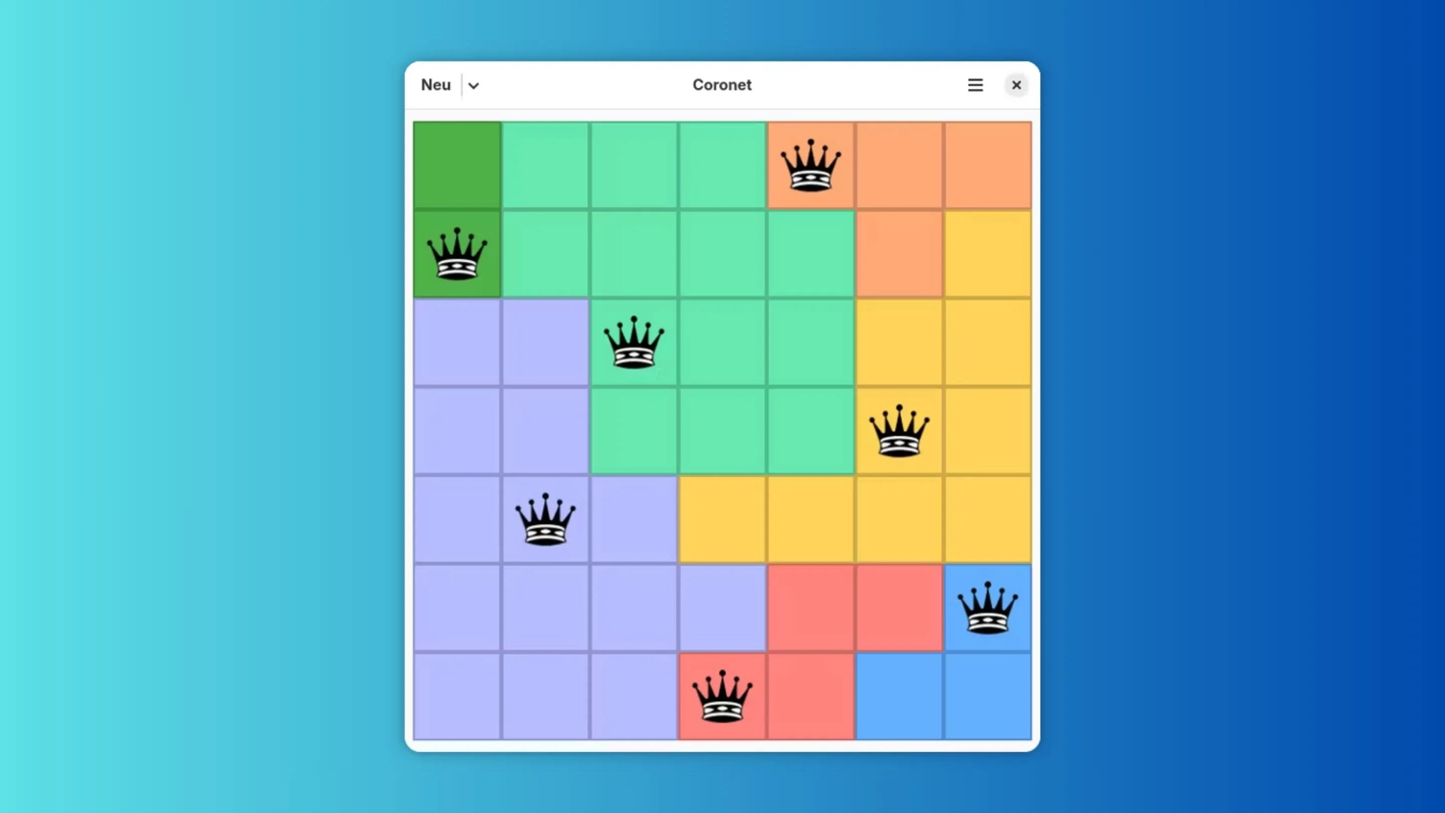 Instale o Coronet, um quebra-cabeça lógico, no Ubuntu, Fedora, Debian e outras distribuições Linux com Flatpak 2 Imagem com a logomarca do Coronet