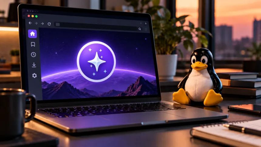 ine25Tyi kagi encerra navegador orion linux codigo aberto 1