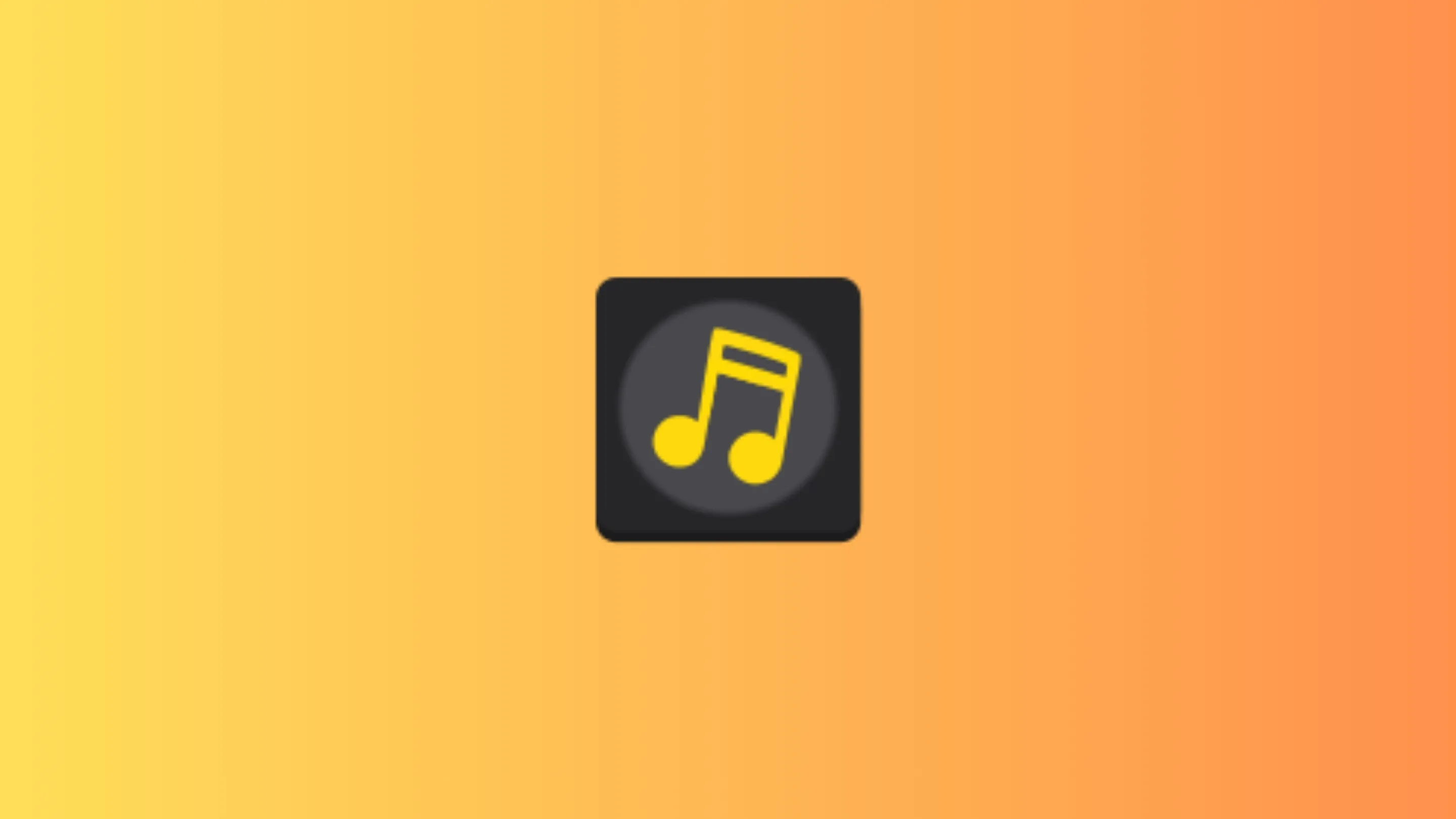 Imagem com a logomarca do VCMusic