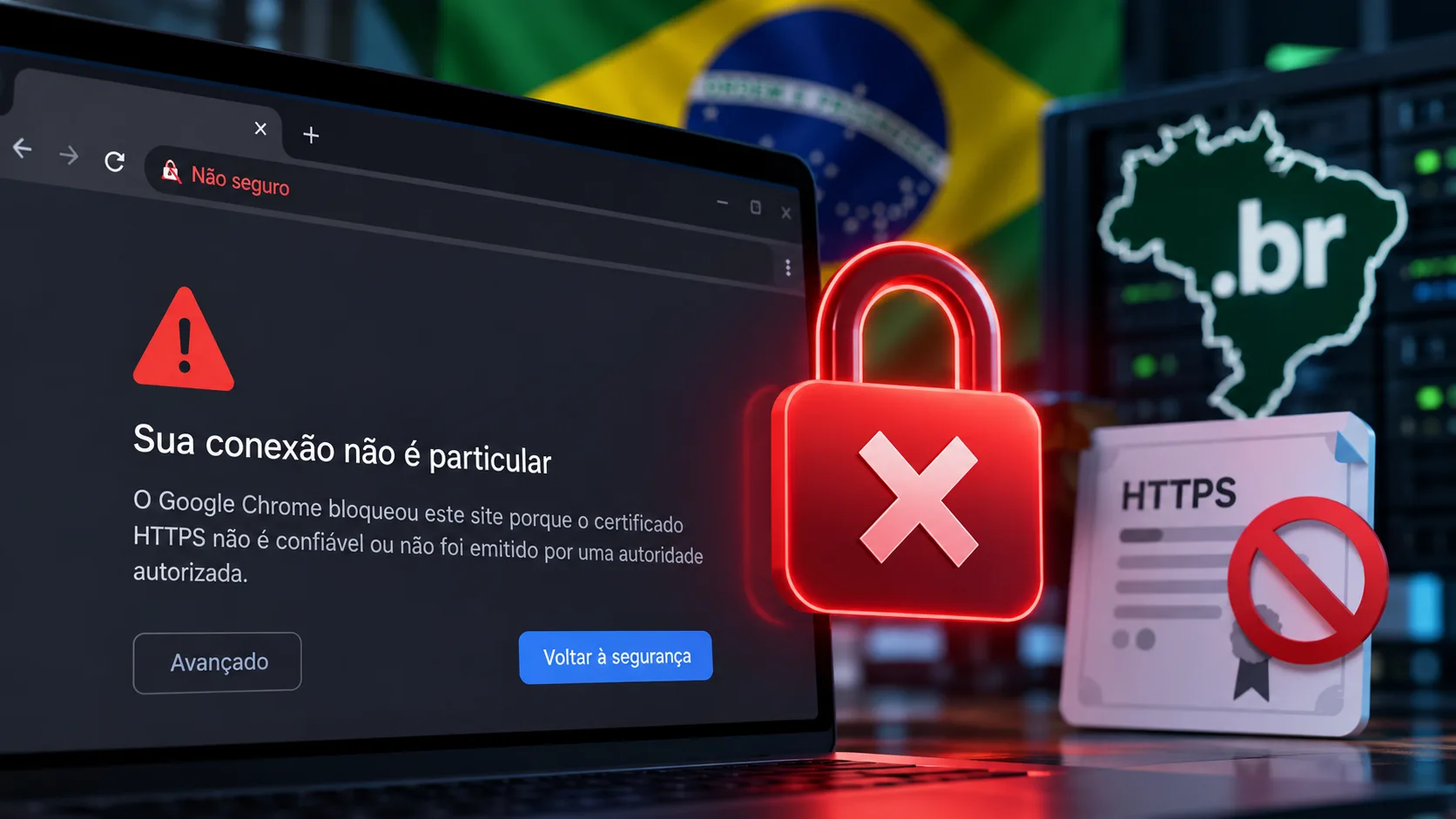 Sequestro de DNS afeta ccTLDs e Chrome bloqueia certificados 2 sbrb43n1 bloqueia certificados https sequestro dns 1